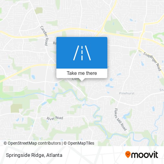 Mapa de Springside Ridge