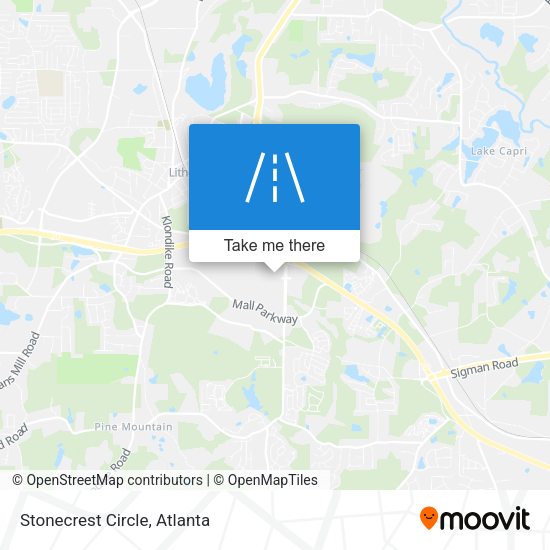 Mapa de Stonecrest Circle