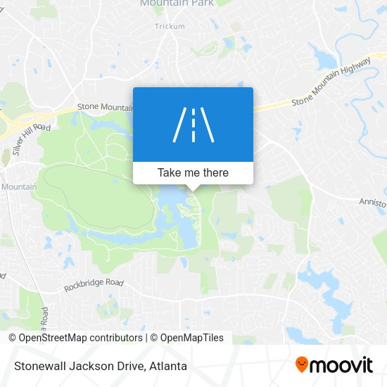 Mapa de Stonewall Jackson Drive