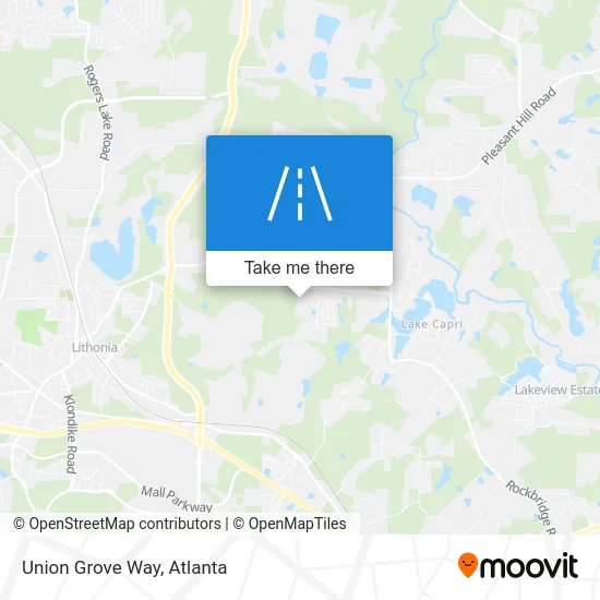Union Grove Way map