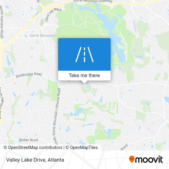 Mapa de Valley Lake Drive