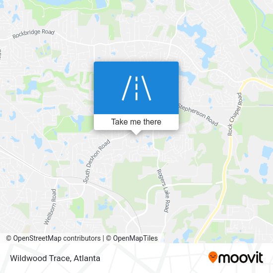 Mapa de Wildwood Trace