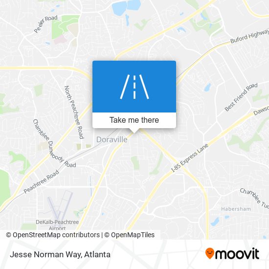 Jesse Norman Way map