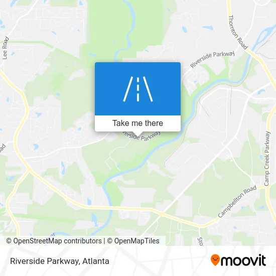 Riverside Parkway map