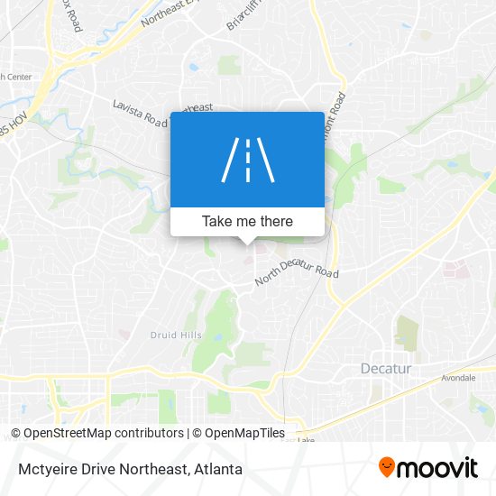 Mapa de Mctyeire Drive Northeast