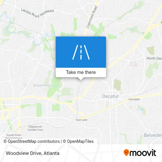 Woodview Drive map