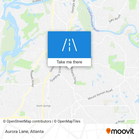 Aurora Lane map