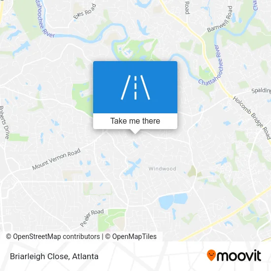 Briarleigh Close map