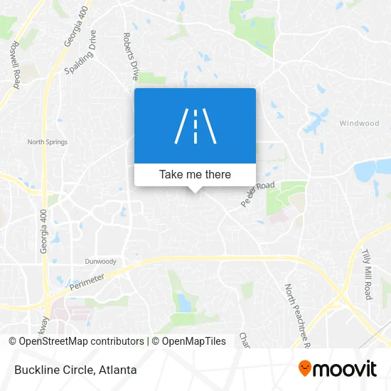 Buckline Circle map