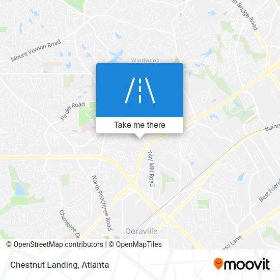 Mapa de Chestnut Landing