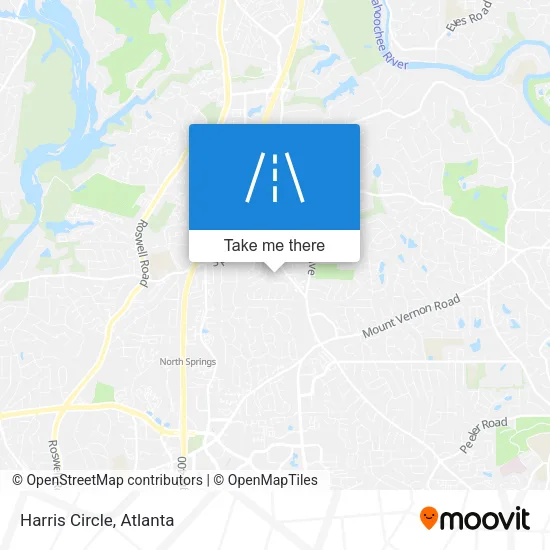 Harris Circle map
