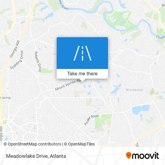 Meadowlake Drive map