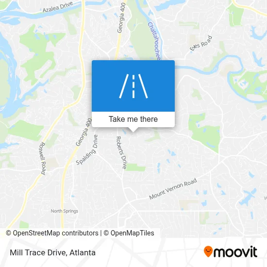 Mill Trace Drive map