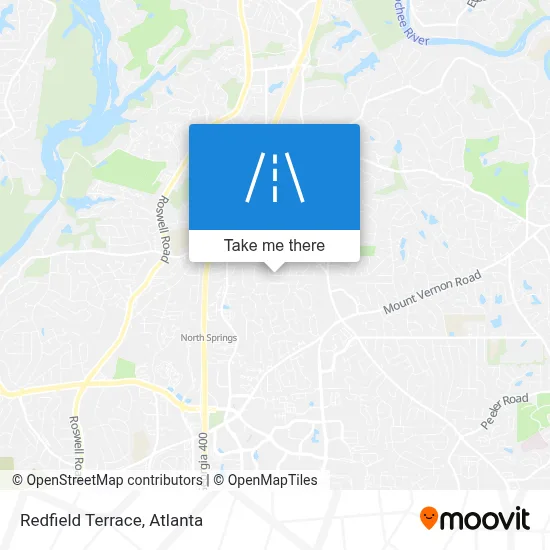 Redfield Terrace map