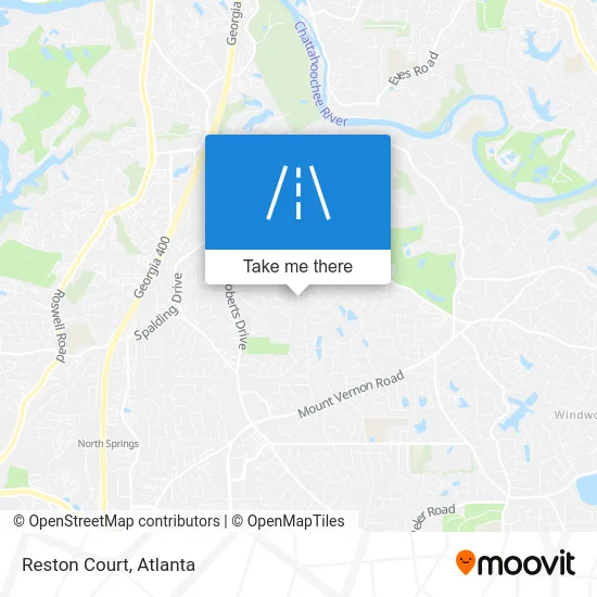 Reston Court map