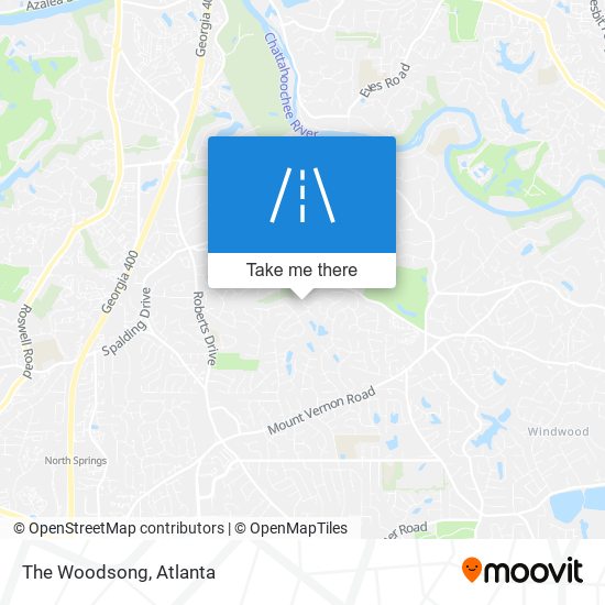 Mapa de The Woodsong