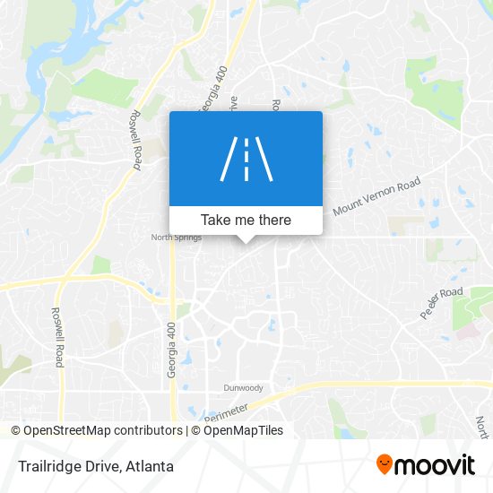 Trailridge Drive map