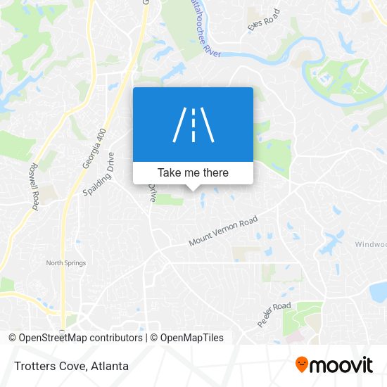 Mapa de Trotters Cove