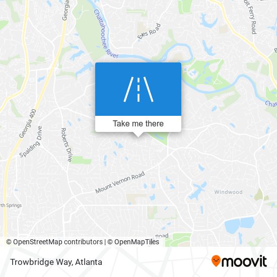 Mapa de Trowbridge Way