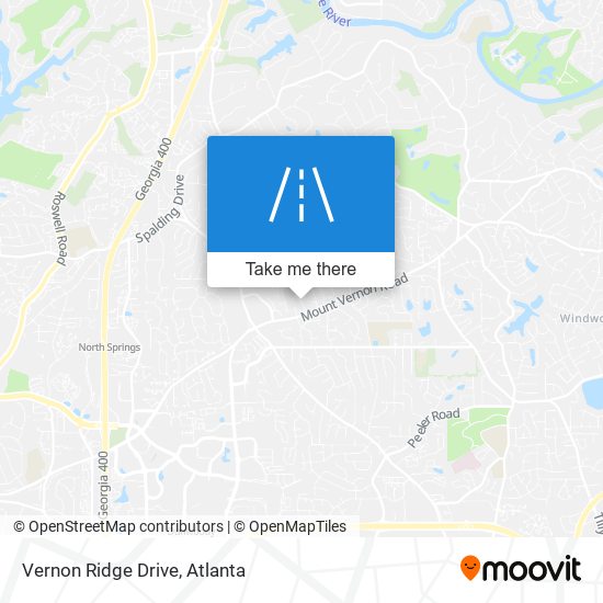 Mapa de Vernon Ridge Drive