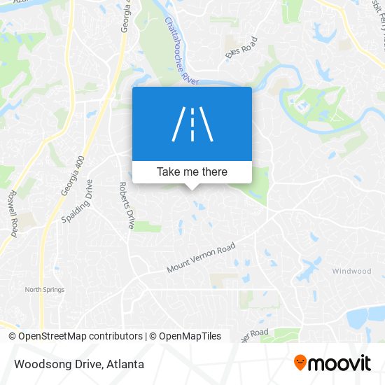 Mapa de Woodsong Drive