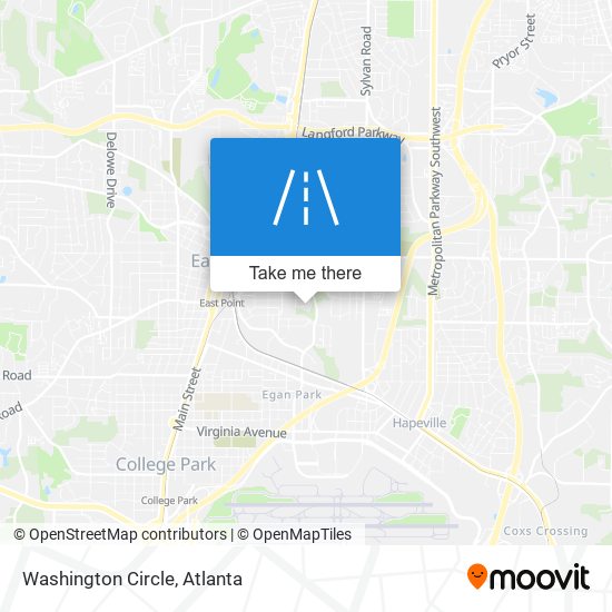 Washington Circle map