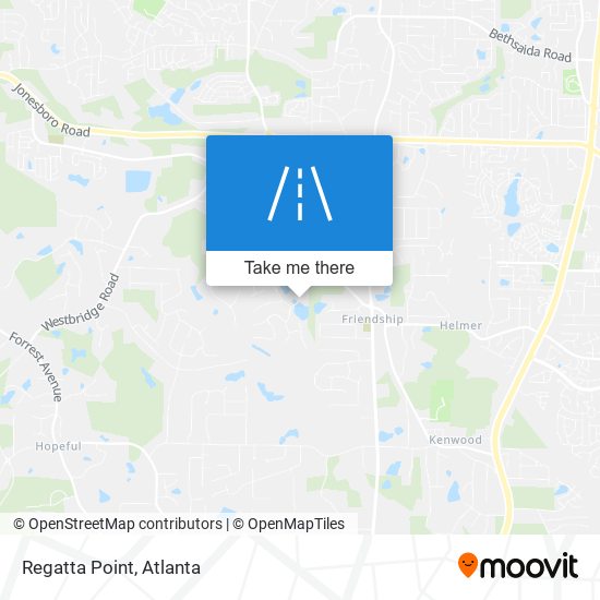 Regatta Point map