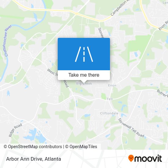 Mapa de Arbor Ann Drive
