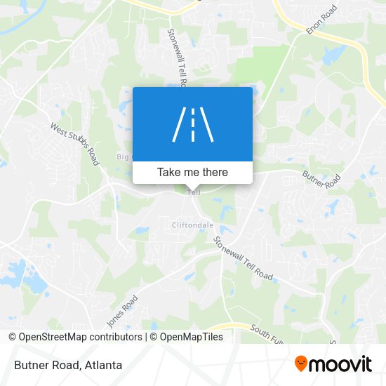Mapa de Butner Road