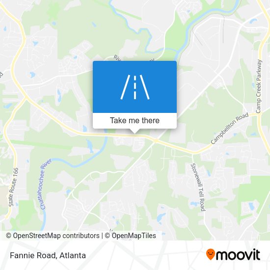 Mapa de Fannie Road