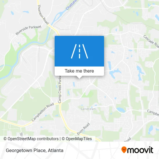 Georgetown Place map