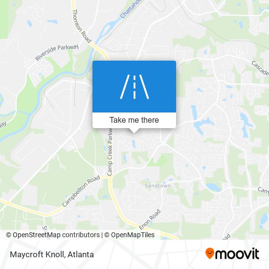 Mapa de Maycroft Knoll