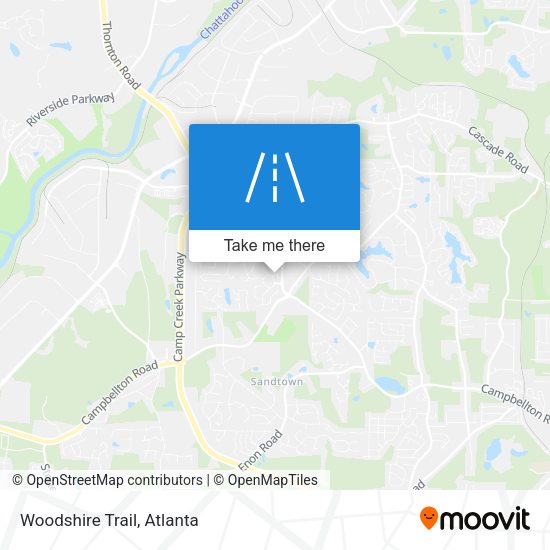 Mapa de Woodshire Trail