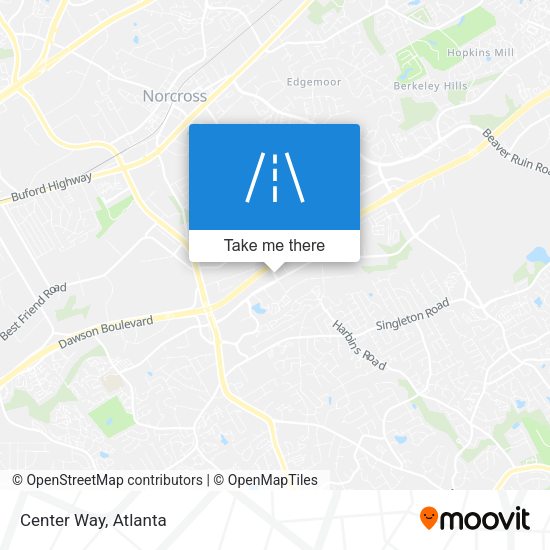 Mapa de Center Way