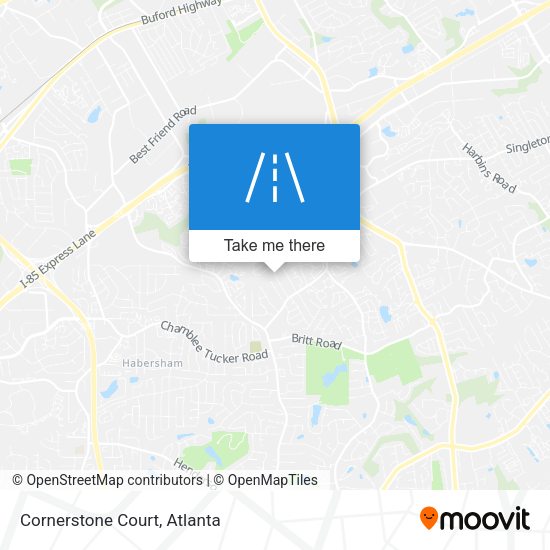 Cornerstone Court map