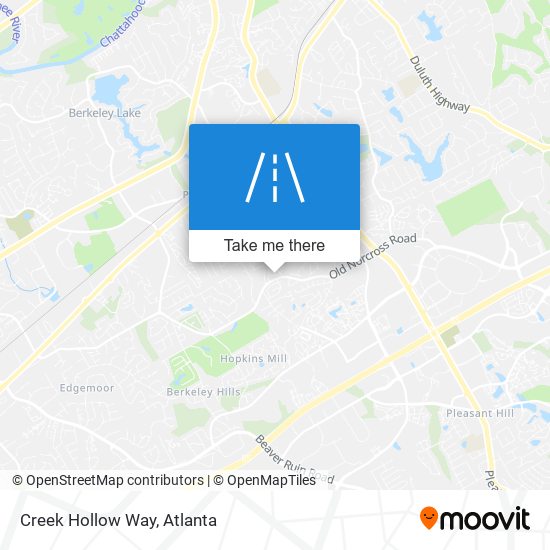 Mapa de Creek Hollow Way