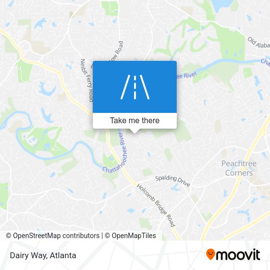 Mapa de Dairy Way
