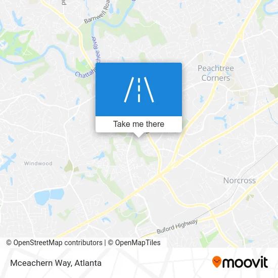 Mceachern Way map