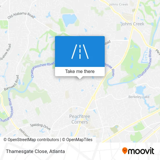Thamesgate Close map