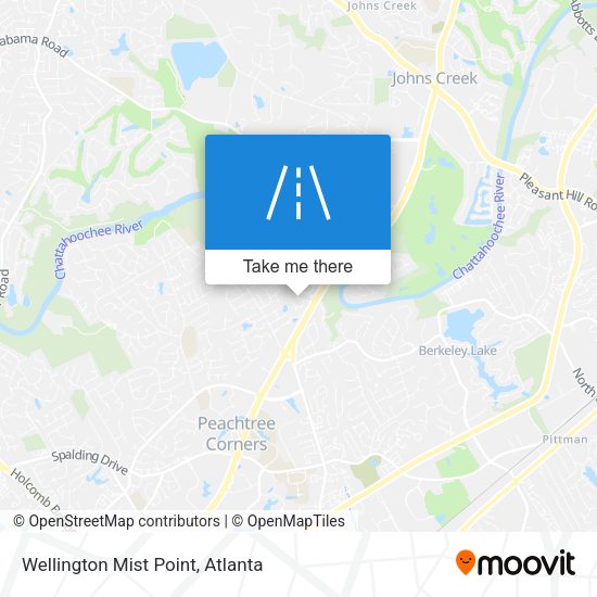 Wellington Mist Point map