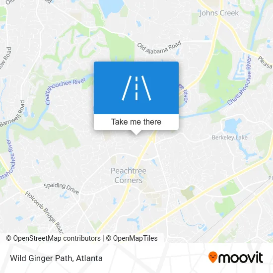 Wild Ginger Path map