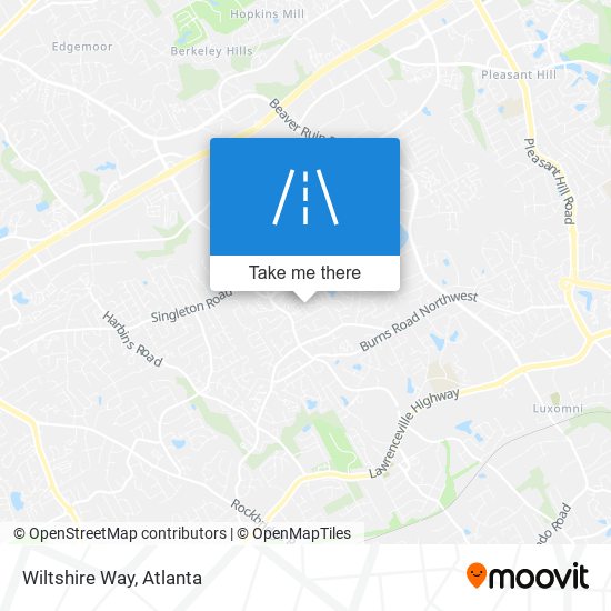 Wiltshire Way map