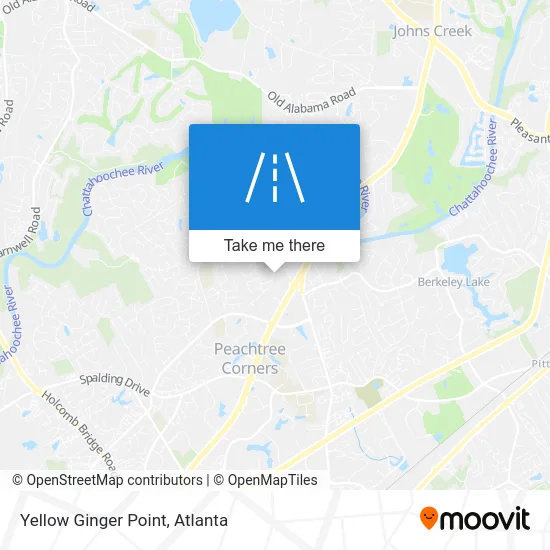 Yellow Ginger Point map