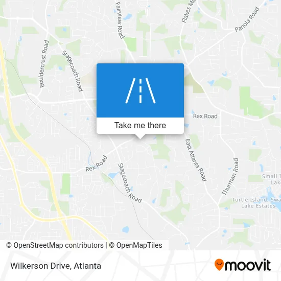 Wilkerson Drive map