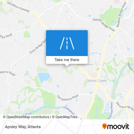 Apsley Way map