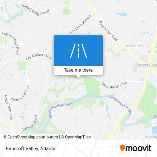 Bancroft Valley map