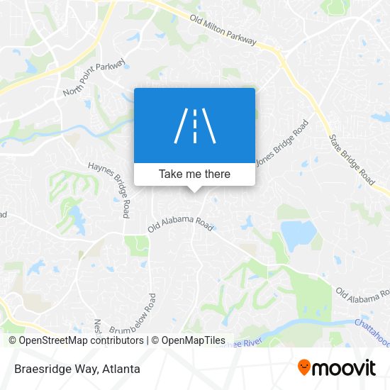 Mapa de Braesridge Way