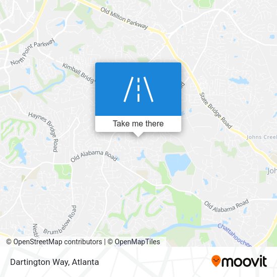 Mapa de Dartington Way