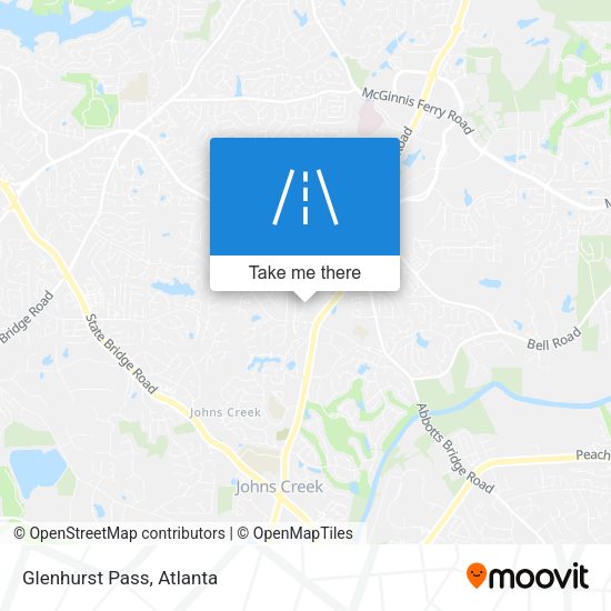Mapa de Glenhurst Pass