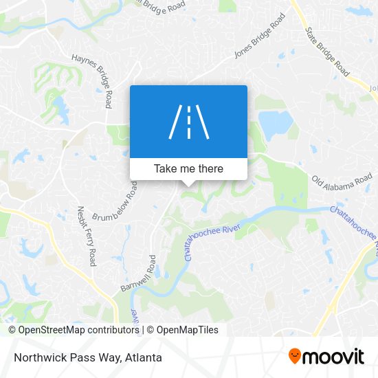 Mapa de Northwick Pass Way